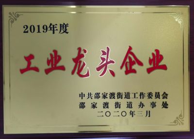 2019年度工业龙头企业
